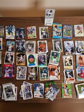 Huge Random Sport Card Lot Baseball, Basketball, Hockey Relics, Inserts Rookies,